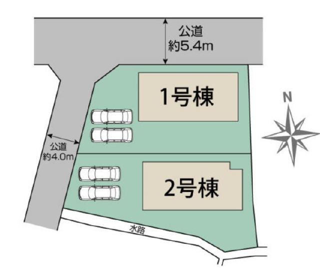 高崎市倉賀野町　新築戸建　全2棟