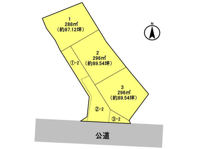 高崎市金古町　土地　全5区画