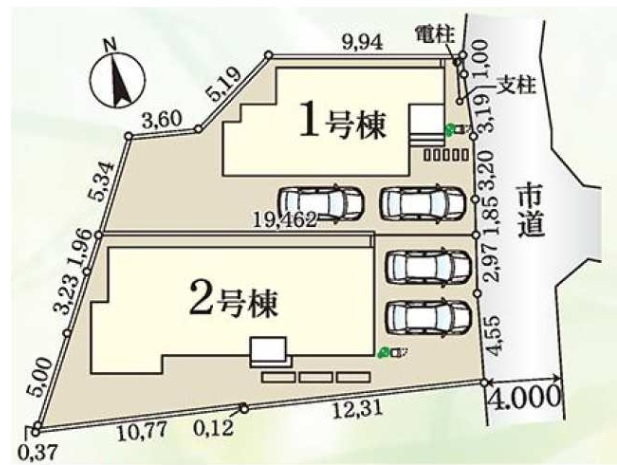 高崎市石原町　新築戸建　全2棟