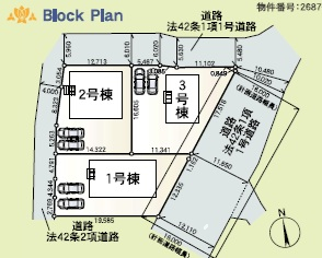 高崎市吉井町　新築　全3棟