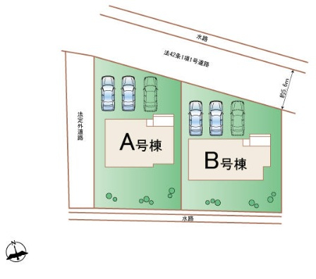 高崎市倉賀野町　新築　全2棟