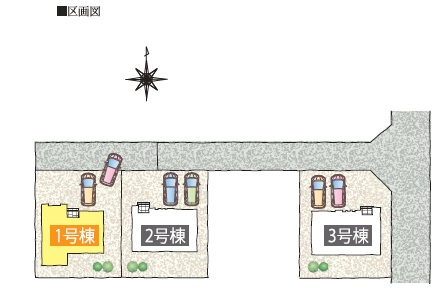 高崎市棟高町　新築　全3棟