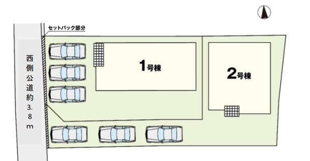 高崎市貝沢町　新築戸建　全2区画