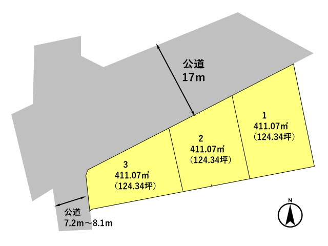 高崎市菅谷町　土地 全3区画_画像2