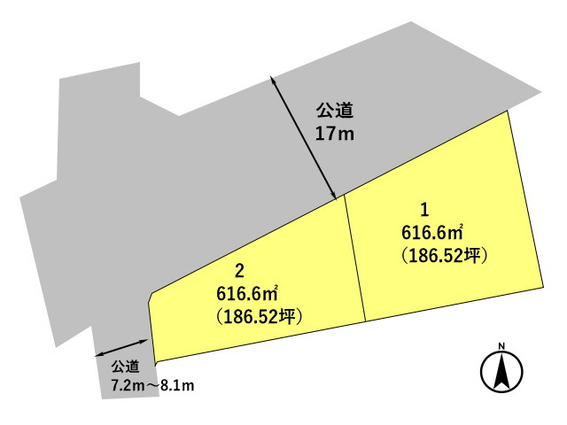 高崎市菅谷町　土地　全2区画_画像2