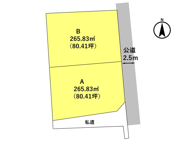 高崎市菅谷町　土地　全2区画_画像2