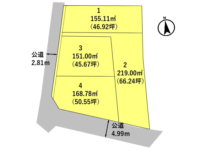 高崎市石原町　土地　全4区画_画像2