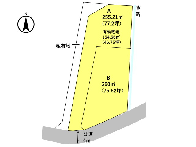 高崎市八幡町　土地　全２区画_画像3