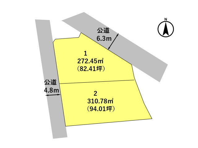 高崎市下佐野町　土地　全2区画_画像3